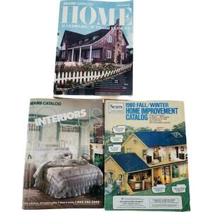 Sears Catalog 1990 Flyer 1981 Home Design Decorations Retro Vintage Interiors